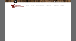 Desktop Screenshot of pension-tannenheim.de